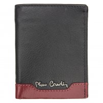 Portofel Pierre Cardin TILAK37 1810 RFID - negru + roșu