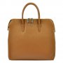 Geantă de mână din piele Pierre Cardin 55045 TSC DOLLARO - camel