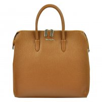 Geantă de mână din piele Pierre Cardin 55045 TSC DOLLARO - camel