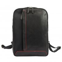 Rucsac Pierre Cardin YS12 28011 - negru + roșu