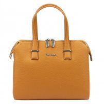 Kožená geantă de mână Pierre Cardin FRZ 55053 DOLLARO - camel